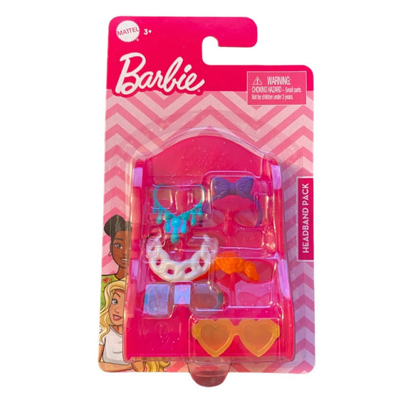 Barbie Headband Necklace Sunglasses Set