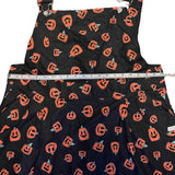 Bloomchic Halloween Pumpkin Overall Skirt Dress Plus Size 14/16