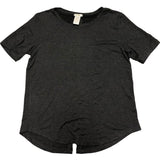 Matty M Charcoal Gray Short Sleeve Shirt Size Small