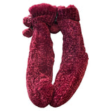 jane-and-bleecker-maroon-red-plush-soft-slipper-socks-front2