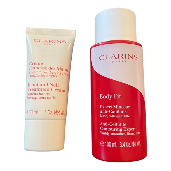 Clarins Body Fit Anti Cellulite Hand And Nail Treatment Set
