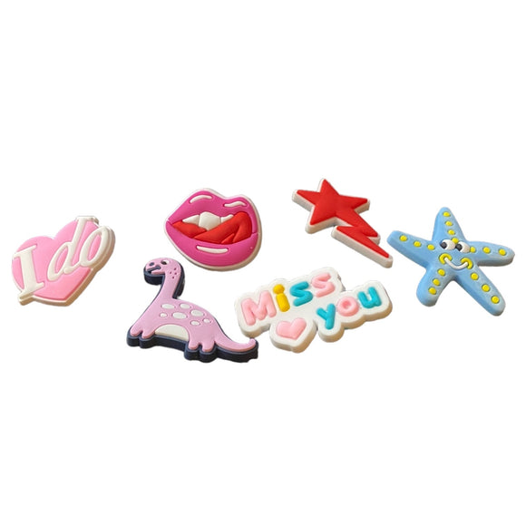 shoe-clog-charms-decorations-starfish-dinosaur-1