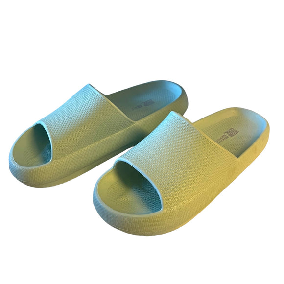 32-degrees-green-foam-slides-new-medium-front-view