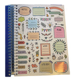 The Creative Expert Butterfly Journal With Sticker Sheet