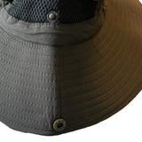 Happon Army Green Fishing Hiking Sun Bucket Hat One Size