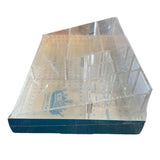 Clearly Chic Large Clear Acrylic Cosmetic Tray 9 Compartments
