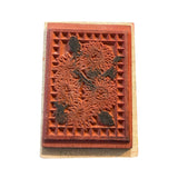 Sunflower Rubber Stamp Wood Block