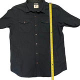 O'Neill Black Cotton Lightweight Shirt Jacket Custom Made Size Medium