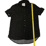The Shirt Tribal Black White Polka Dot Shirt Size Medium