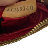 Dooney & Bourke EUC Brown Pebbled Leather Mini Purse Wristlet