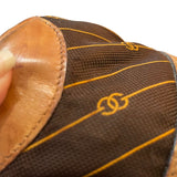 Gucci Vintage Brown GG Signature Boston Speedy Bag