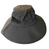 Happon Army Green Fishing Hiking Sun Bucket Hat One Size