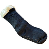 sherpa-knit-navy-blue-non-slip-slipper-socks-one-size-back