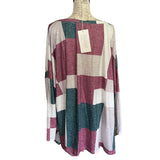 Bloomchic Long Sleeve Color Block Shirt Size 22/24