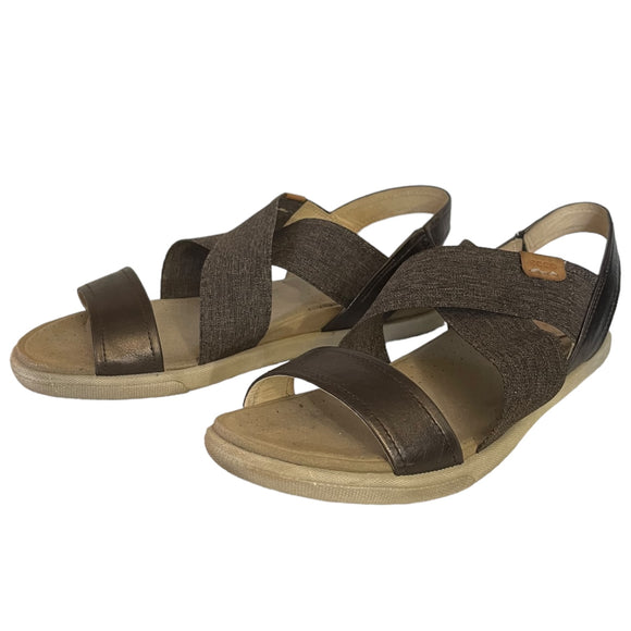ecco-damara-leather-stretch-comfort-sandals-size-11