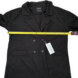 Bloomchic Black Button Down Suit Coat Size 18/20