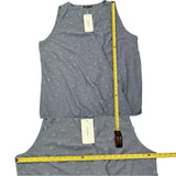 Bloomchic Blue V Neck Wrap Shirt Size 22-24