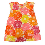 Carter's Cotton Bright Floral Babydoll Shirt Dress Size 6