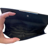 Gucci Black Authentic Monogram Canvas GG Snap Bifold Wallet