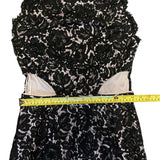 Missguided Black Lace Jumpsuit Size 8