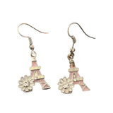 Pink Paris Eiffel Tower Dangle Earrings NEW