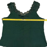 Bloomchic Green Lace Camisole Cami Tank Top Size 22/24