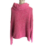 NWT Free People Pink Cowl Neck Sweater Medium