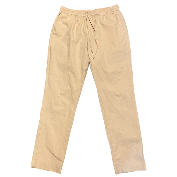 Topman Khaki Colored Elastic Waist Pull On Pants Size 34
