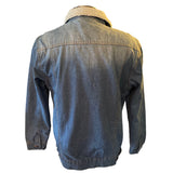 Trademark Brooklyn Cloth Sherpa Lined Denim Jean Jacket Large