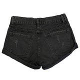 Amuse Society Black Denim Jean Shorts Size 24"