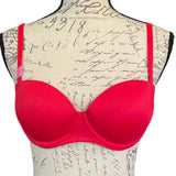 Victoria's Secret Pink Red Wear Everywhere Multiway Push Up 32C