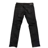 Free World Night Train Black Denim Jeans Size 32x31