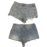 Shein 2 Pairs Very Short Cut Off Shorts Size Small