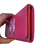 Pink Minnie Mouse Hands Bow Wallet