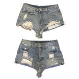 Shein 2 Pairs Very Short Cut Off Shorts Size Small