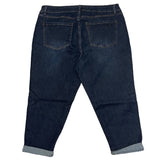 Bloomchic Plus Size Blue Denim Capri Jeans Size 18