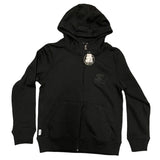 Starter Boys Black Zip Up Sweater Jacket Medium NEW
