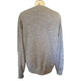 EUC St. John's Bay Gray Knit Cotton Pullover Sweater XX-Large
