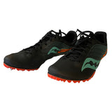 Saucony Track Spitfire 5 Black Cool Mint Sneakers Size 7