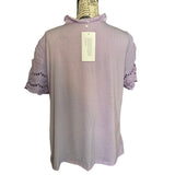 Bloomchic-Purple-Lilac-Eyelet-V-Neck-Shirt-back