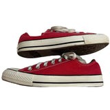 Converse All Star Red White Sneakers Men's 6 Women's 8