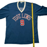 Champion Vintage Fort Lewis Long Sleeve Jersey #9 Large
