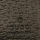 Gucci Black Authentic Monogram Canvas GG Snap Bifold Wallet