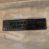 Burberry Blue Label Large Zip Top Pouch Bag