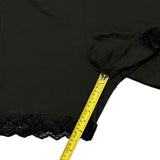 Bloomchic Plus Size Black Lace Trim Shorts Size 26