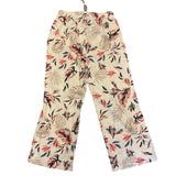 Briggs NWOT Tropical Print Linen Blend Casual Pants Size Large