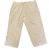 Amazon Essentials White Linen Blend Wide Leg Pants Size 3X