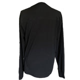 Lucky Brand Black Long Sleeve Cotton Blend Shirt Medium NWOT