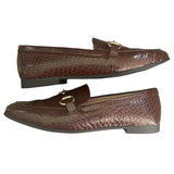 alfani-step-n-flex-brown-crocodile-slip-on-gayyle-horsebit-loafers-size-7-side-view-of-shoes