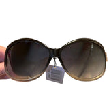 Wide Frame NEW Women's 2 Tone Ombre Sunglasses UVA UVB Protection